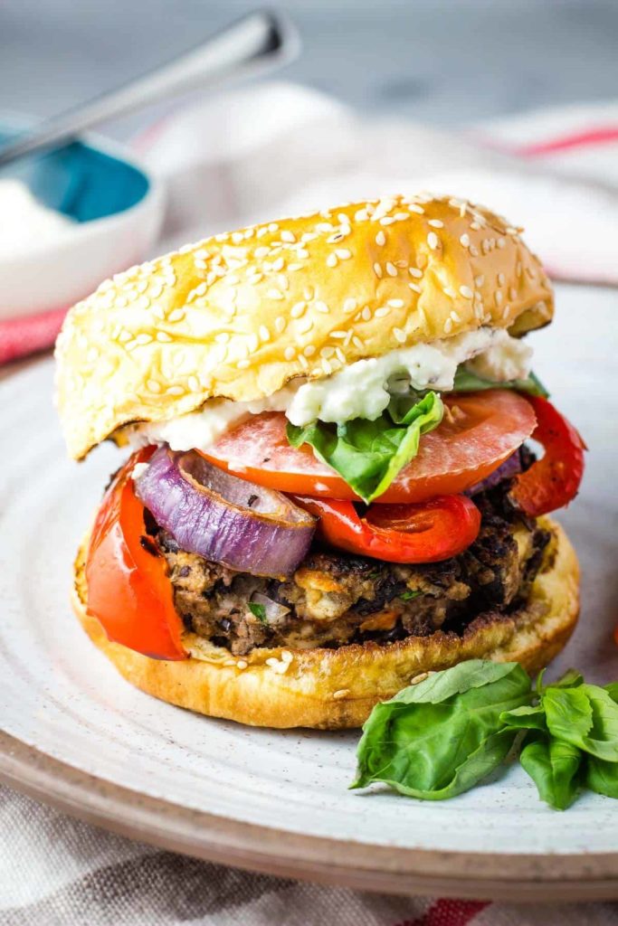 Sweet and spicy burger